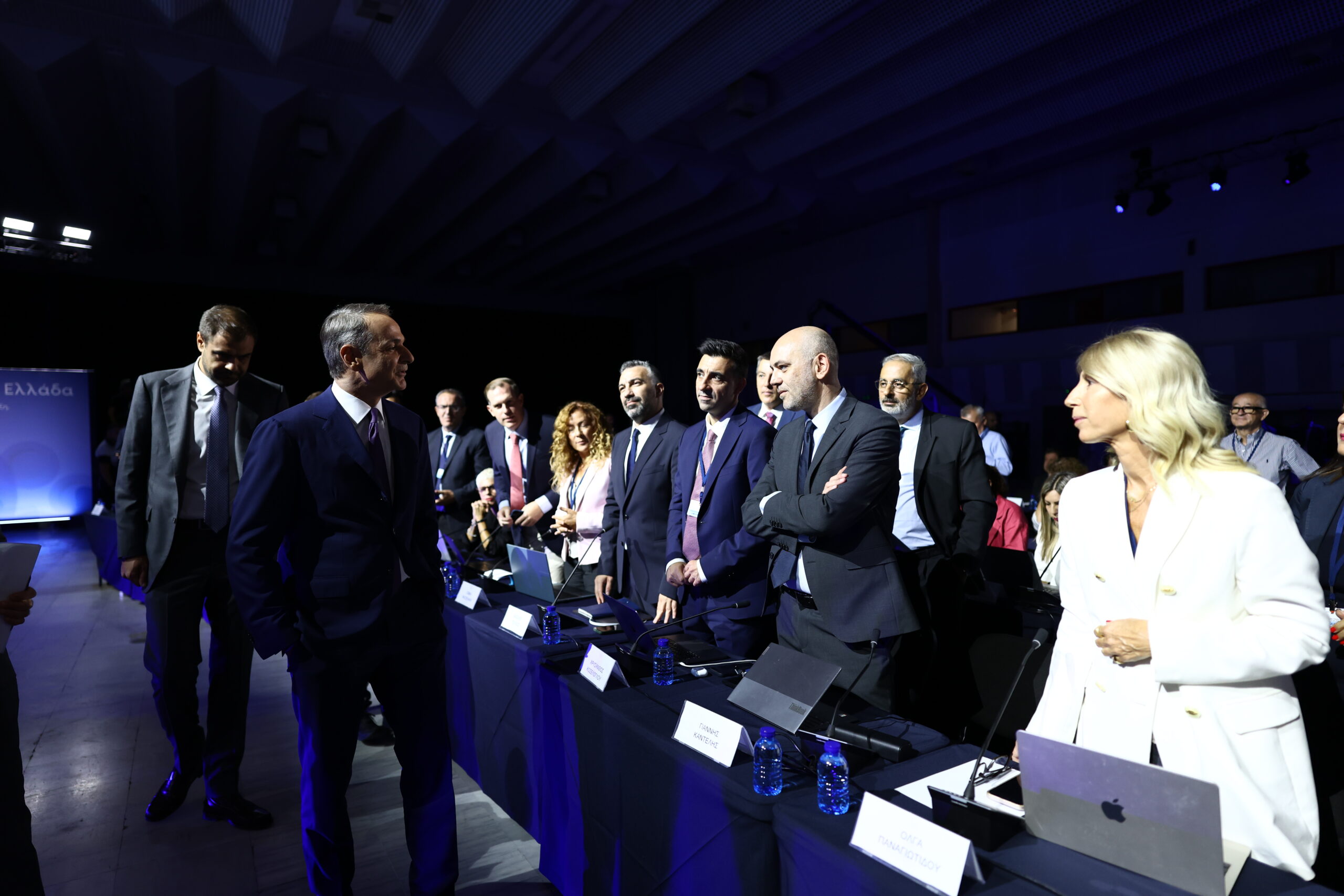 Συνέντευξη τύπου του Πρωθυπουργού Κυριάκου Μητσοτάκη στο Συνεδριακό Κέντρο Ιωάννης Βελλίδης στα πλαίσια της 90ης Διεθνούς Έκθεσης Θεσσαλονίκης.  Κυριακή 6 Σεπτρμβρίου 2026  (ΒΑΣΙΛΗΣ ΒΕΡΒΕΡΙΔΗΣ / ΜΟΤΙΟΝ ΤΕΑΜ)