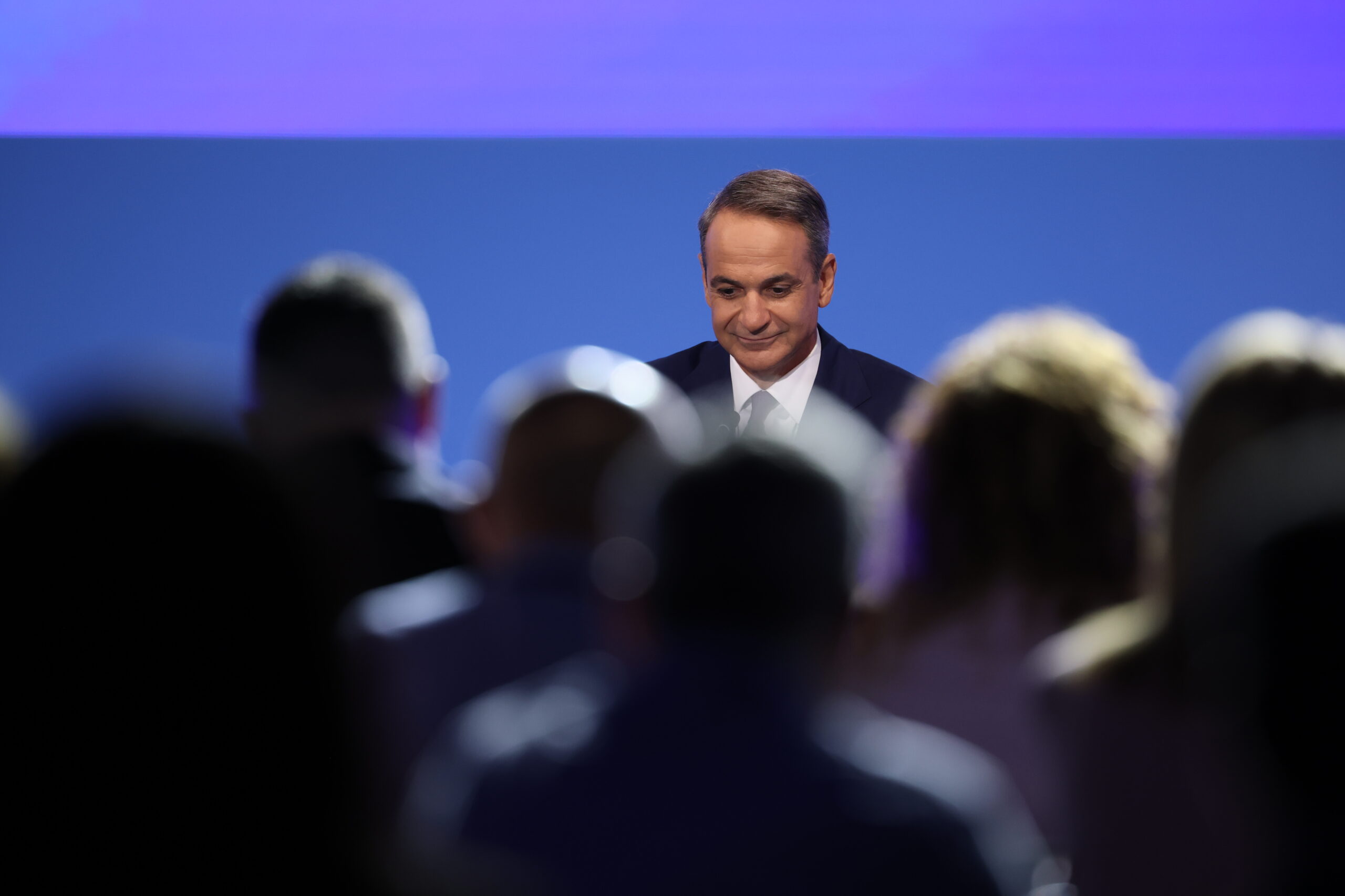 Συνέντευξη τύπου του Πρωθυπουργού Κυριάκου Μητσοτάκη στο Συνεδριακό Κέντρο Ιωάννης Βελλίδης στα πλαίσια της 90ης Διεθνούς Έκθεσης Θεσσαλονίκης.  Κυριακή 6 Σεπτρμβρίου 2026  (ΒΑΣΙΛΗΣ ΒΕΡΒΕΡΙΔΗΣ / ΜΟΤΙΟΝ ΤΕΑΜ)