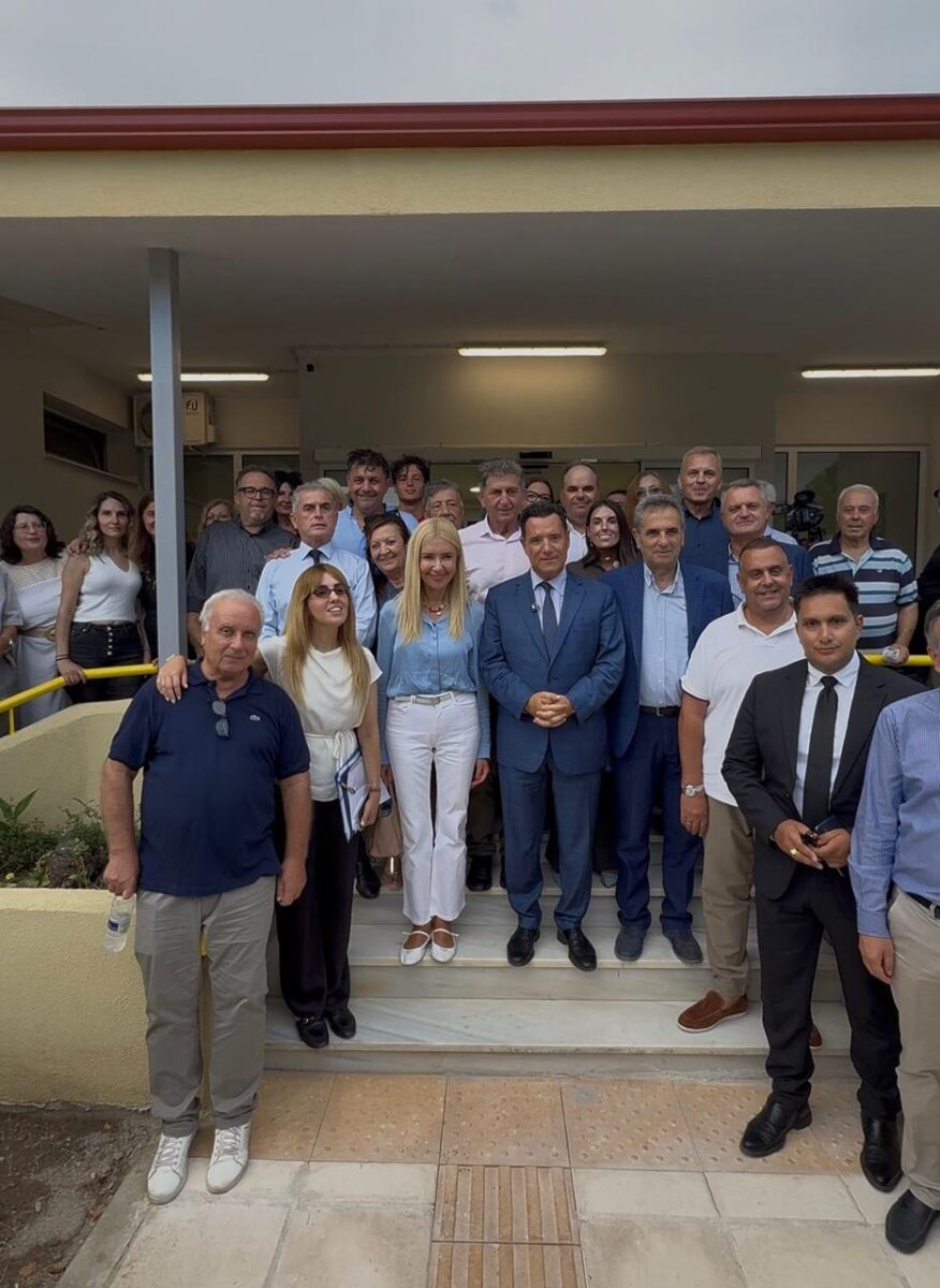 Ο υπουργός Υγείας, Άδωνις Γεωργιάδης στις Σέρρες