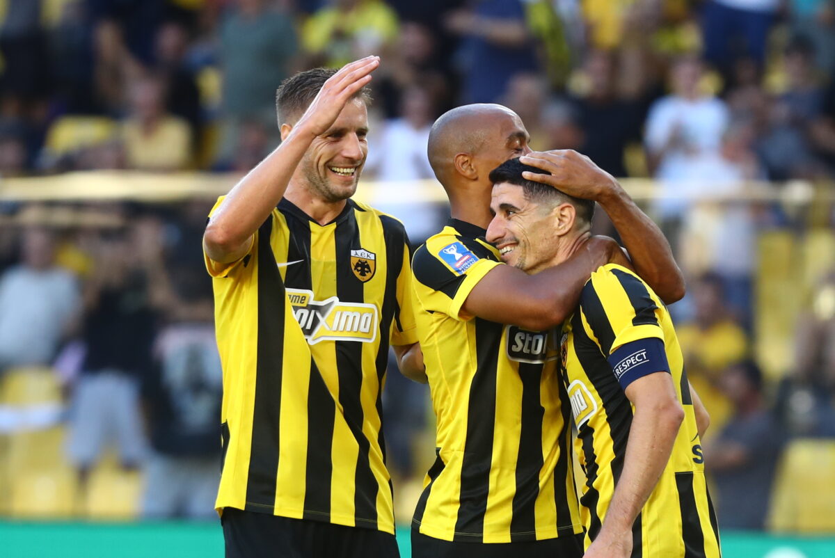 ΑΕΚ - Πανσερραϊκός 8-1: Ονειρεμένη εμφάνιση από Μάνταλο και κιτρινόμαυρο «πάρτι» στο Superbet Κύπελλο Ελλάδας