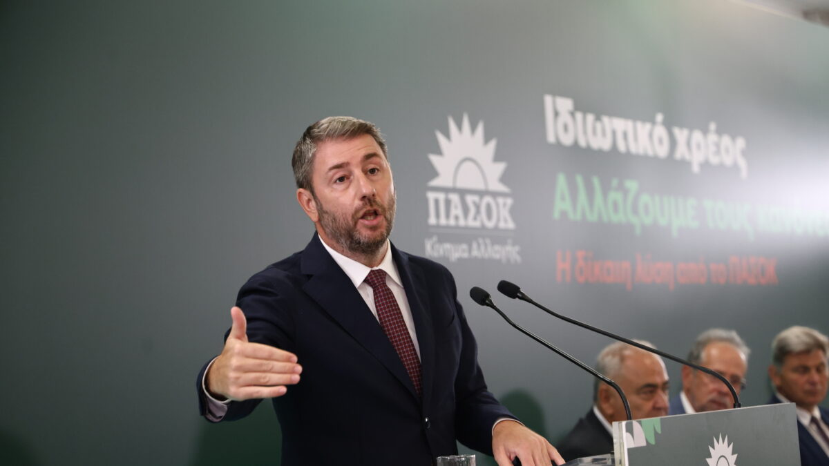 Ο Νίκος Ανδρουλάκης