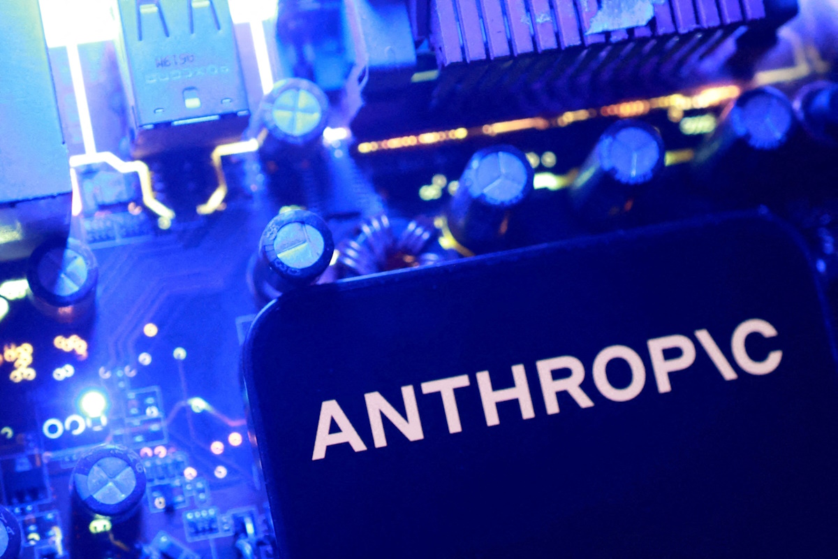 FILE PHOTO: Anthropic logo is seen in this illustration taken June 11, 2026.