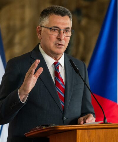O Gideon Saar - ΦΩΤΟ ΑΡΧΕΙΟΥ CTK via AP Images