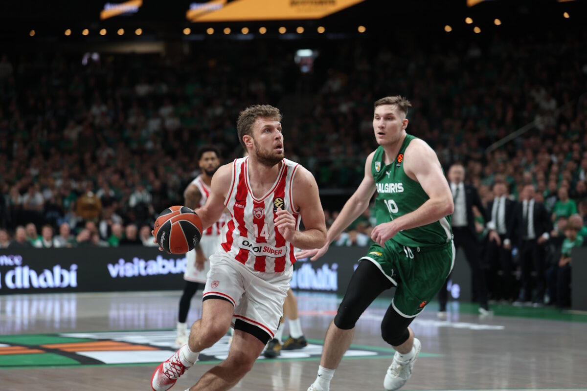 Η βαθμολογία της Euroleague μετά τη νίκη του Ολυμπιακού στην έδρα της Ζαλγκίρις Κάουνας