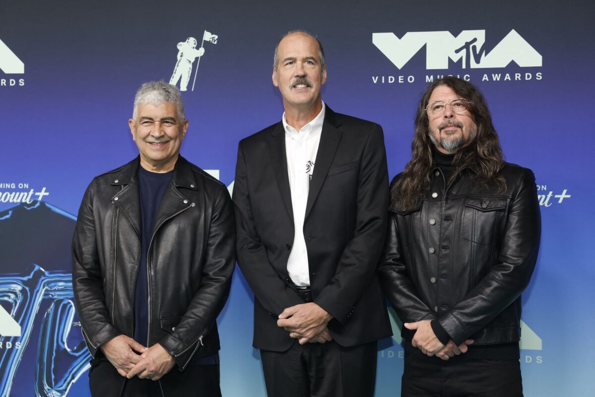 Dave Grohl, Krist Novoselic και Pat Smear, Nirvana