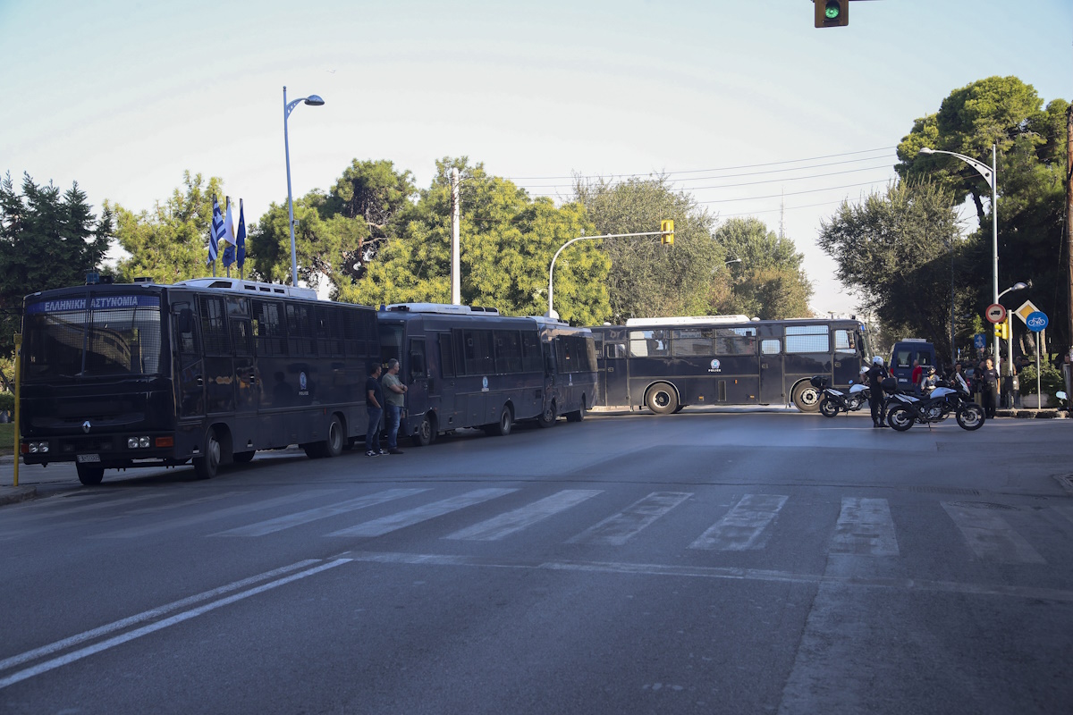 Εννέα προσαγωγές για τις πορείες στη ΔΕΘ: Οι 6 έγιναν συλλήψεις