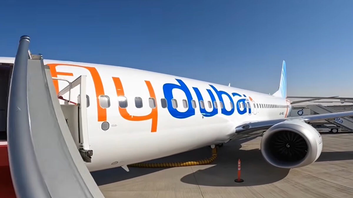 Αεροπλάνο της flydubai