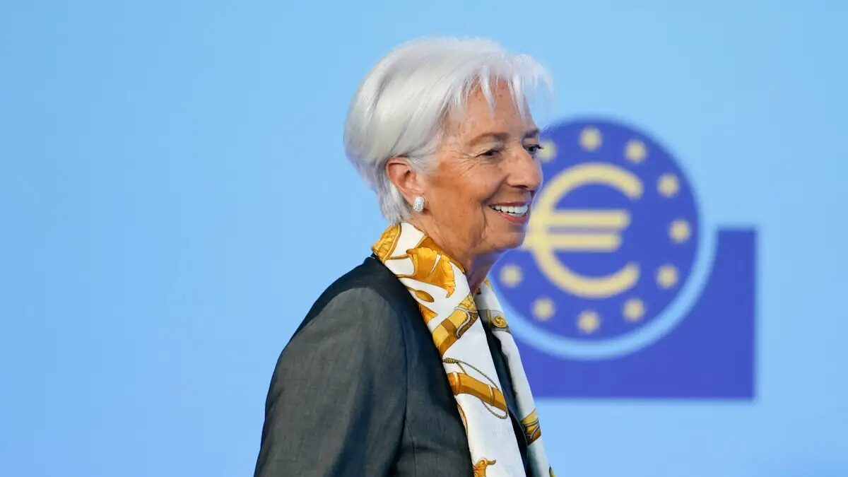 Η πρόεδρος της Ευρωπαϊκής Κεντρικής Τράπεζας Κριστίν Λαγκάρντ