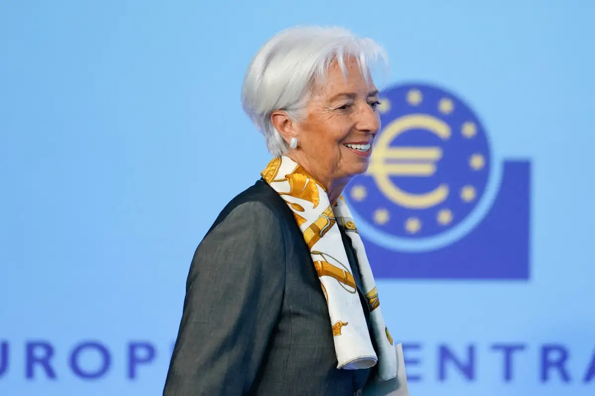 Η πρόεδρος της Ευρωπαϊκής Κεντρικής Τράπεζας Κριστίν Λαγκάρντ