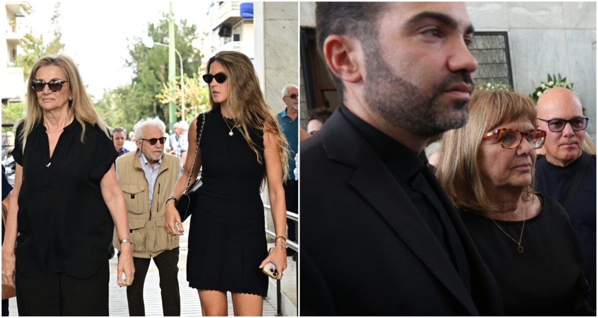 H Άντα Παπανδρέου με την κόρη της Μαργαρίτα και ο Κωστής Κατσανέβας με την μητέρα του Σοφία Παπανδρέου