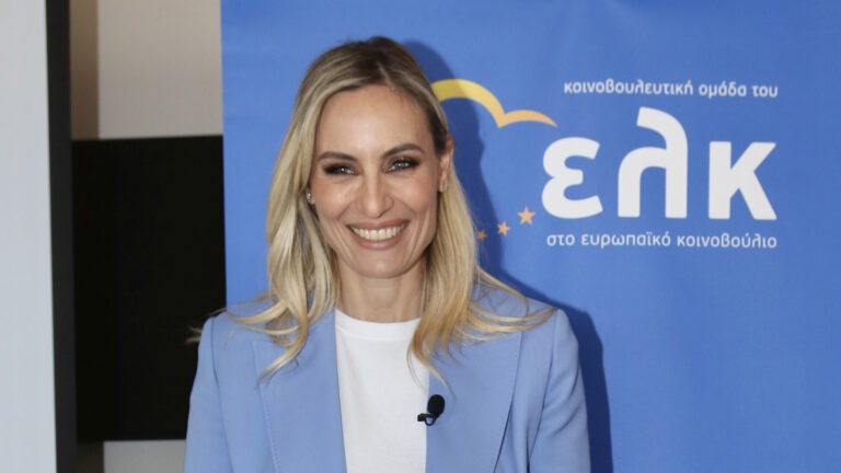 Η ευρωβουλευτής της Νέας Δημοκρατίας, Ελεονώρα Μελέτη
