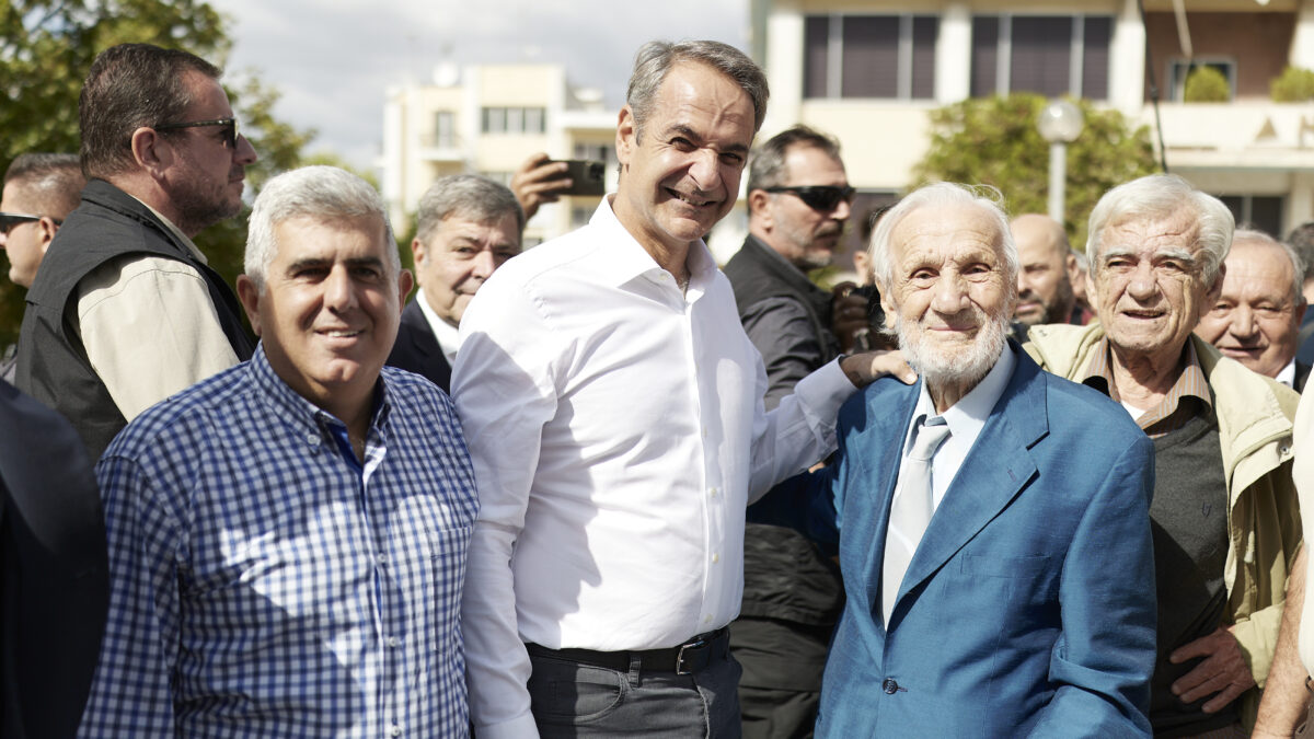 Μητσοτάκης, επίσκεψη στον Ασπρόπυργο