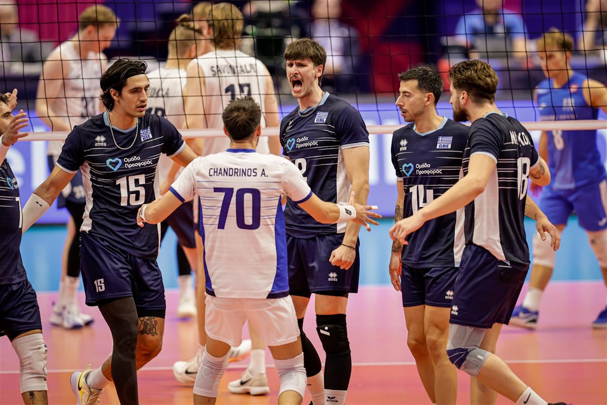 Φινλανδία - Ελλάδα 3-2: Ήττα στο τάι μπρέικ και αποκλεισμός για την Εθνική βόλεϊ ανδρών στους «16» του Eurovolley