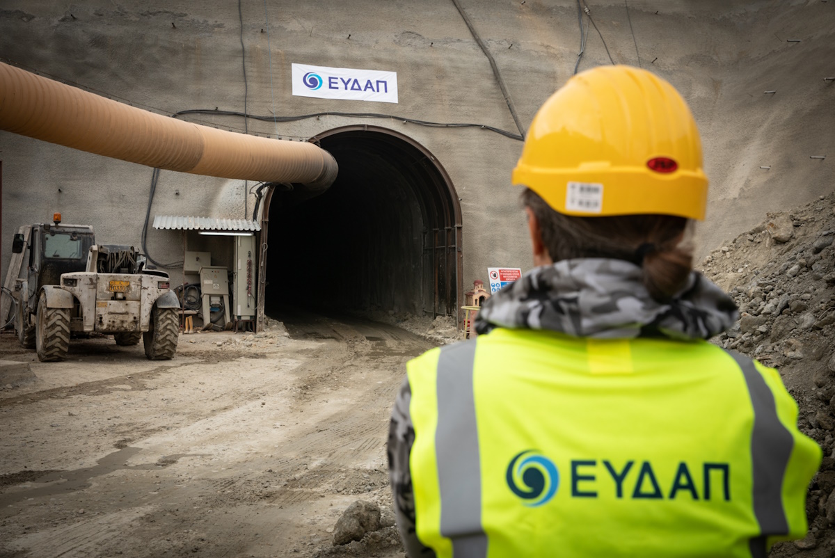 Εργασίες Κατασκευής Σήραγγας του Κέντρου Επεξεργασίας Λυμάτων Ραφήνας - Πικερμίου - Σπάτων - Αρτέμιδας, Πηγή: Αρχείο ΕΥΔΑΠ
