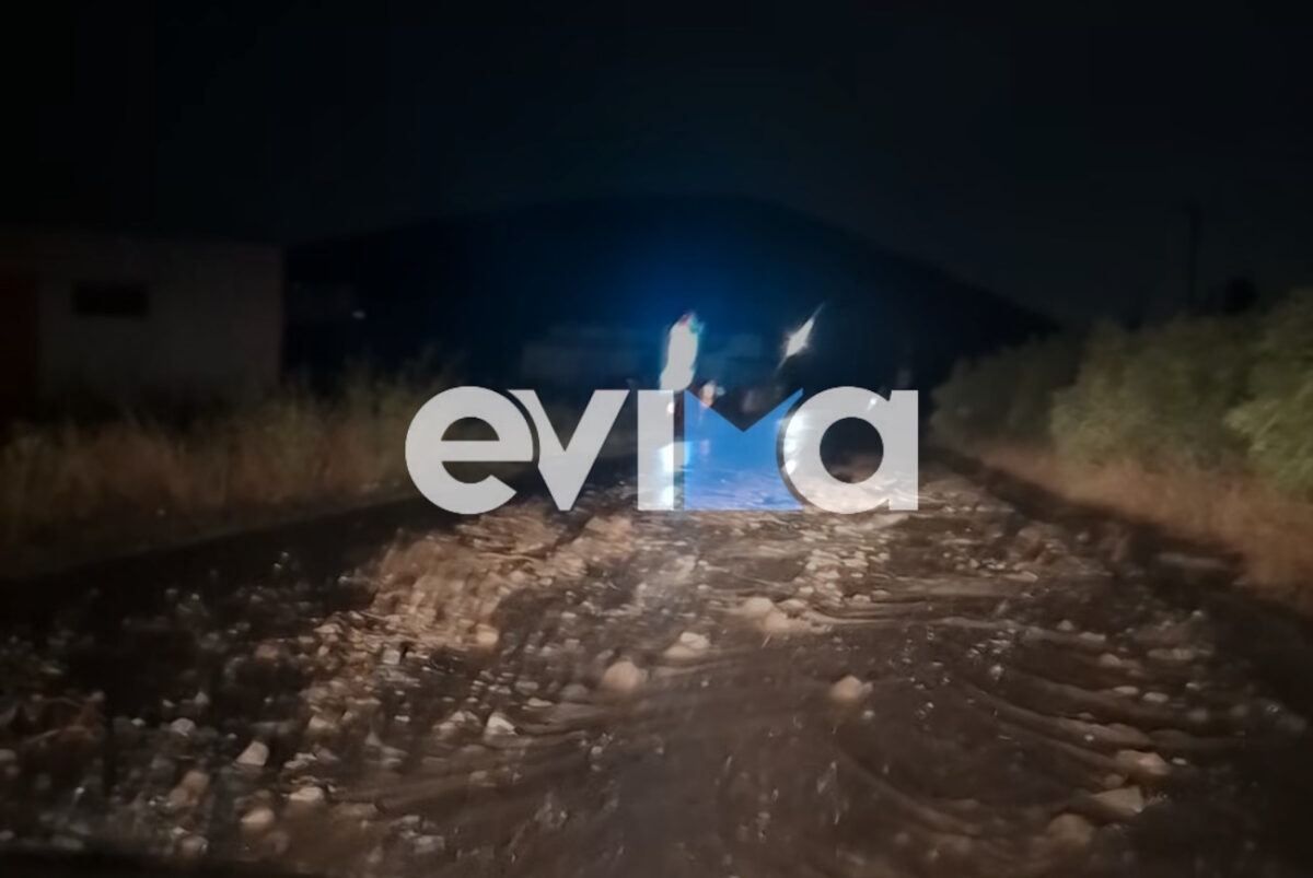 Κακοκαιρία στην Εύβοια