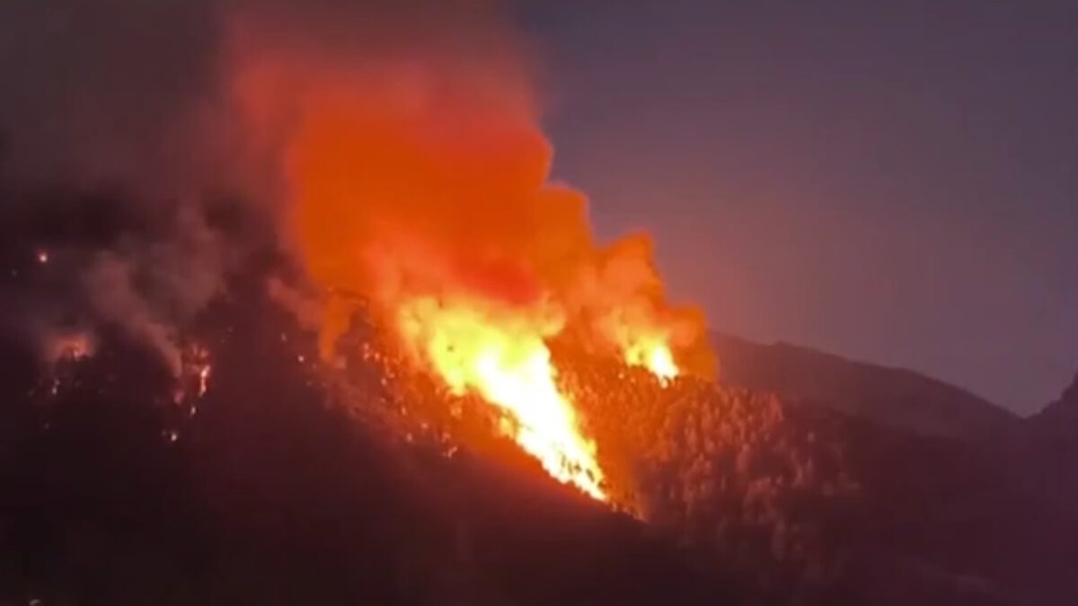 Η φωτιά στην Κόνιτσα