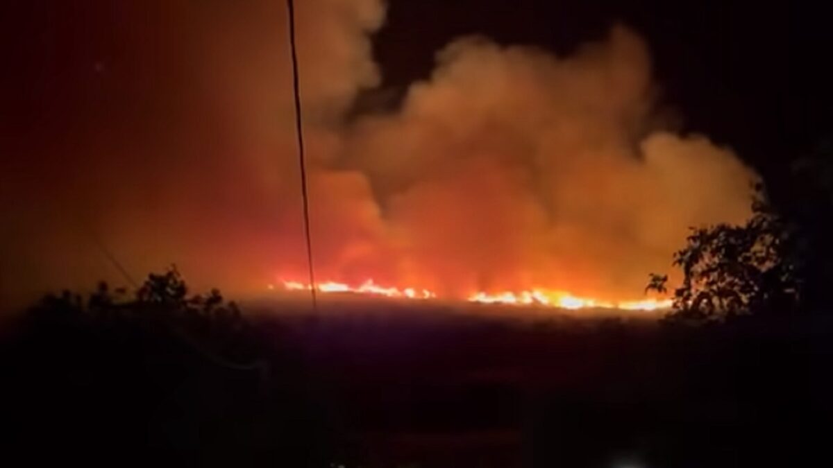 Φωτιά στη Φλώρινα