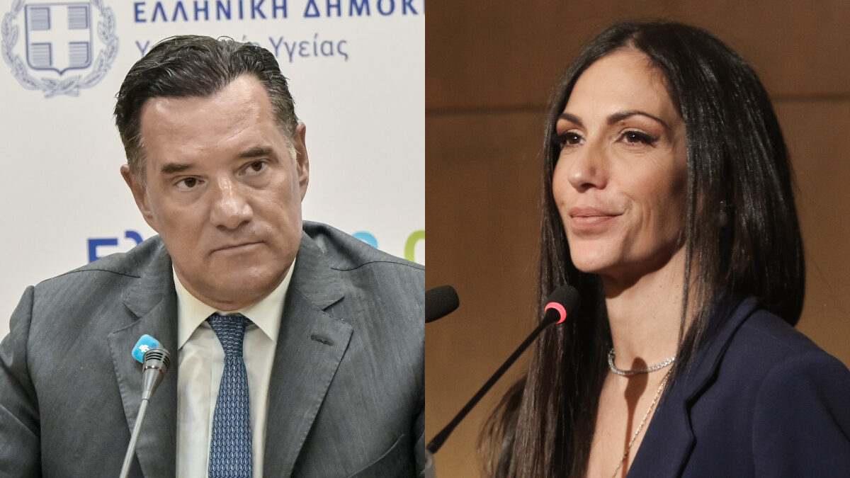 Άδωνις Γεωργιάδης και Ανθή Βούλγαρη