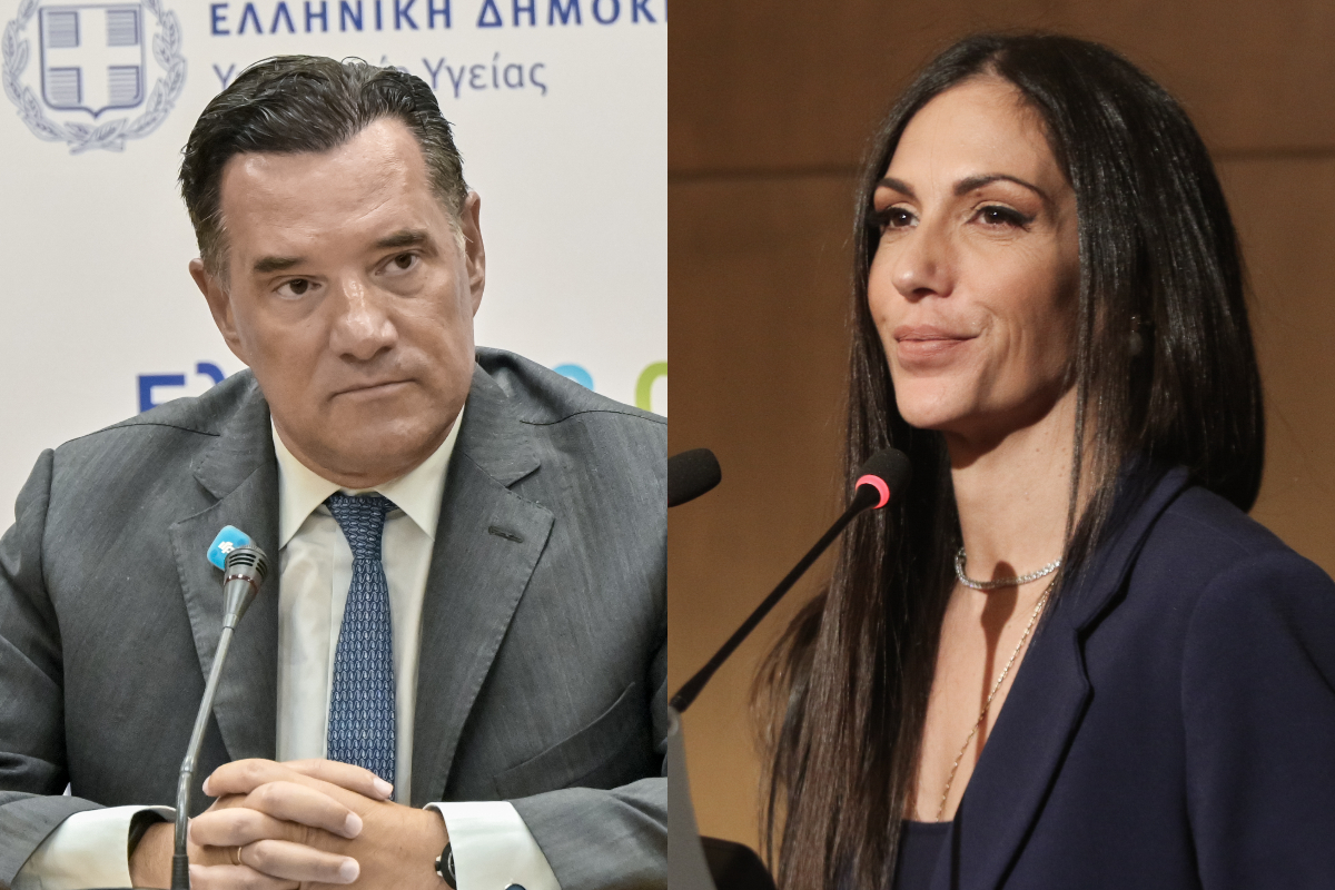 Άδωνις Γεωργιάδης και Ανθή Βούλγαρη