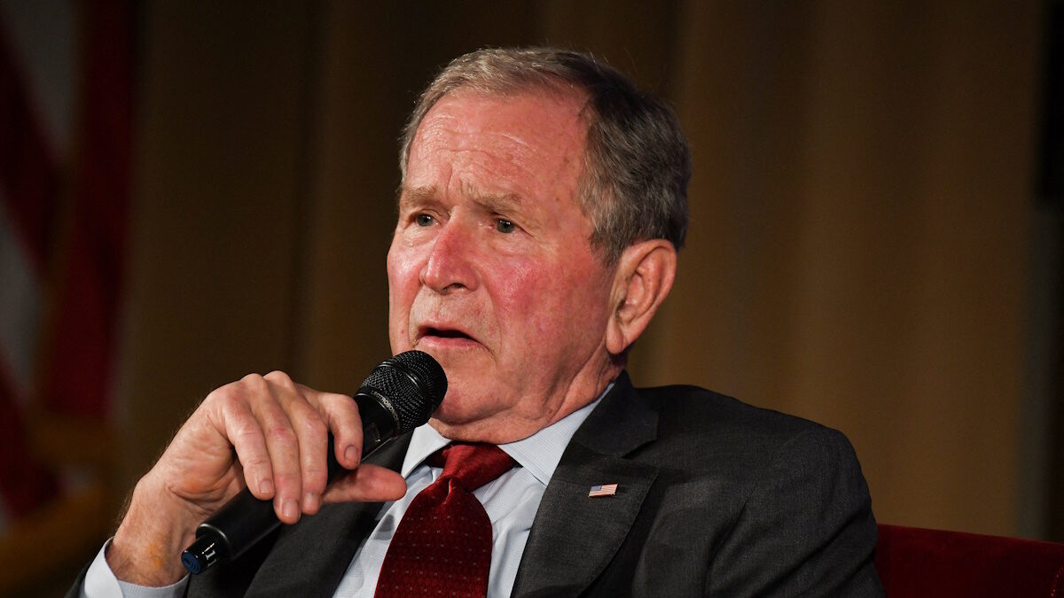 Ο πρώην Πρόεδρος των ΗΠΑ, George W. Bush