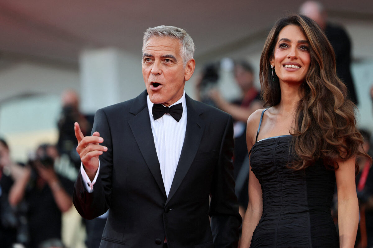 George Clooney and Amal Clooney