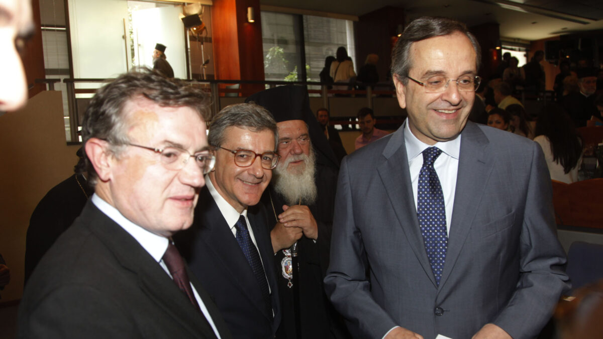 Άκης Γεροντόπουλος και Αντώνης Σαμαράς