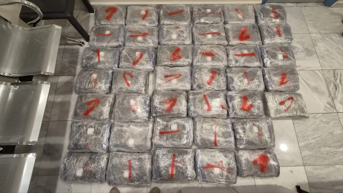 Γρεβενά: 24χρονος έκρυβε 46 κιλά κάνναβη στο πορτμπαγκάζ του αυτοκινήτου - Βίντεο και φωτογραφίες