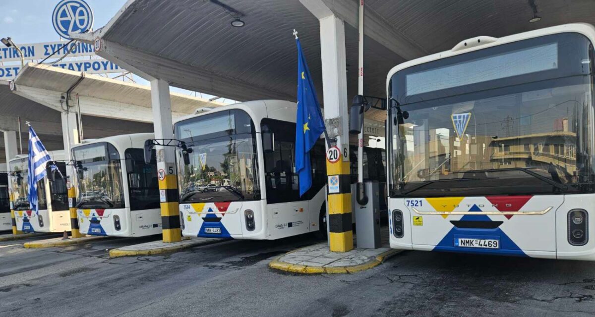 Στους δρόμους 50 νέα ηλεκτρικά λεωφορεία του ΟΑΣΘ