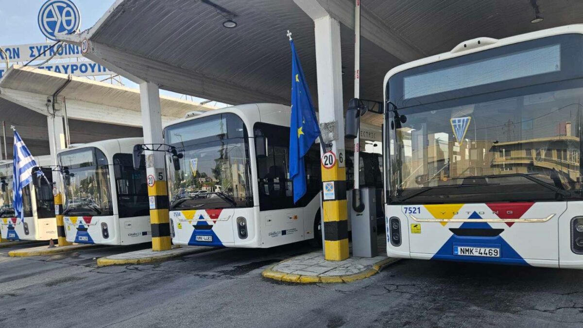 Στους δρόμους 50 νέα ηλεκτρικά λεωφορεία του ΟΑΣΘ
