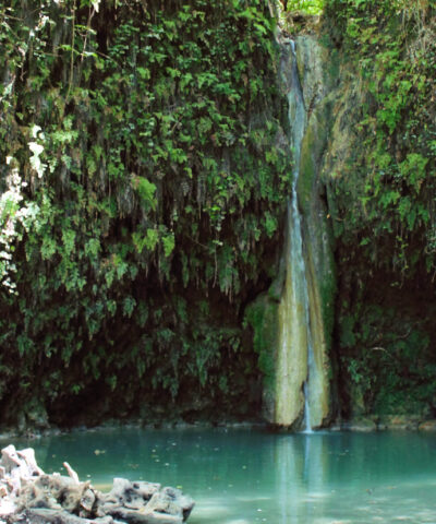 Gerakiou small waterfall in North Evia