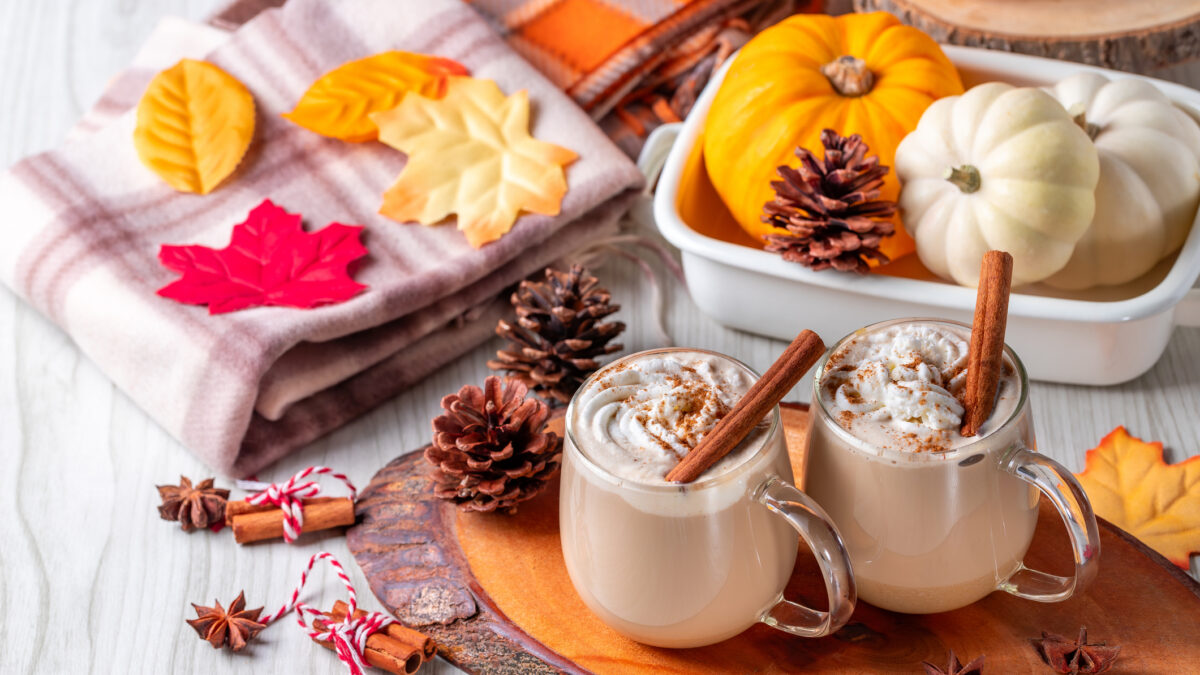 Pumpkin Spice Latte με κολοκύθα