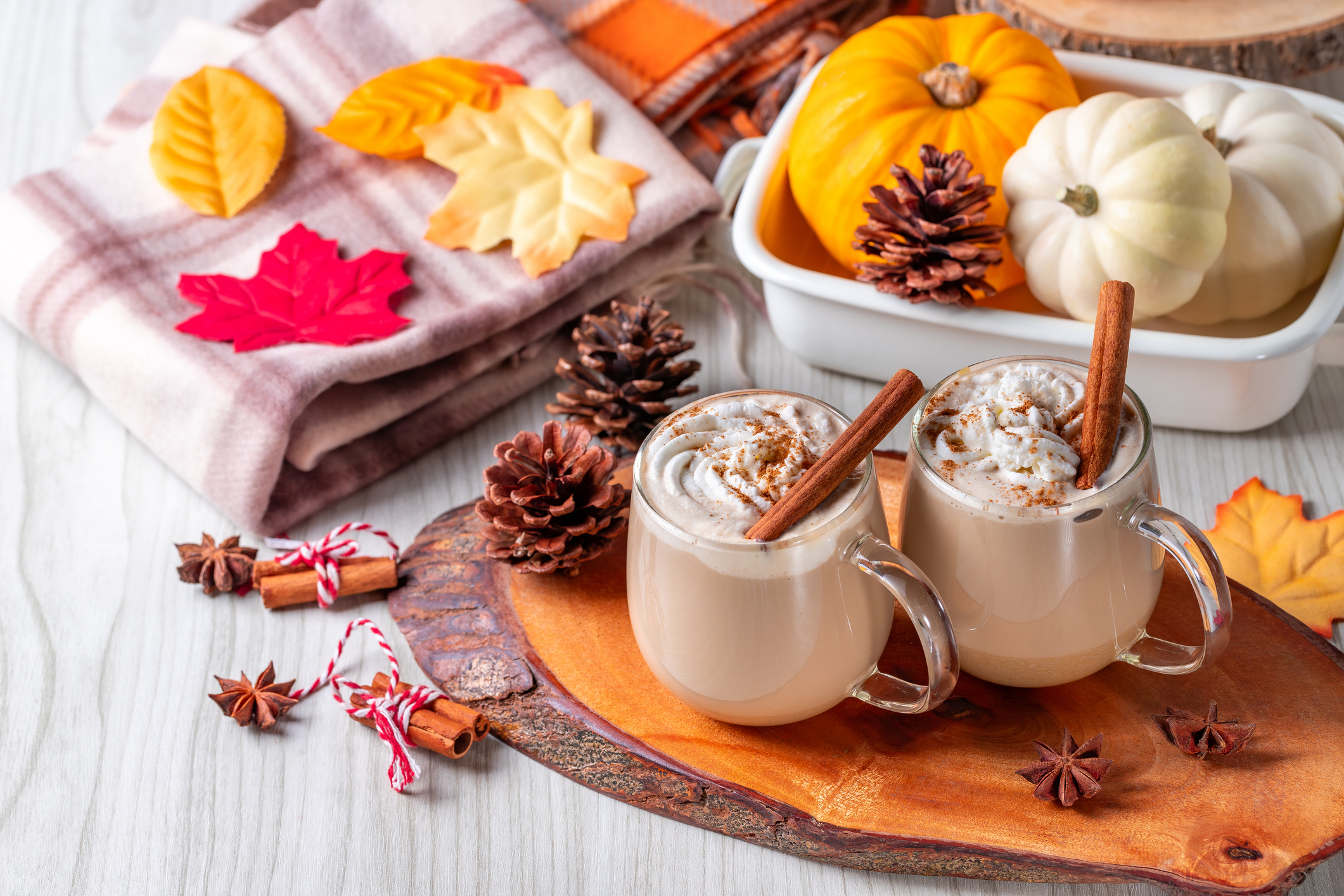 Pumpkin Spice Latte με κολοκύθα και μπαχαρικά