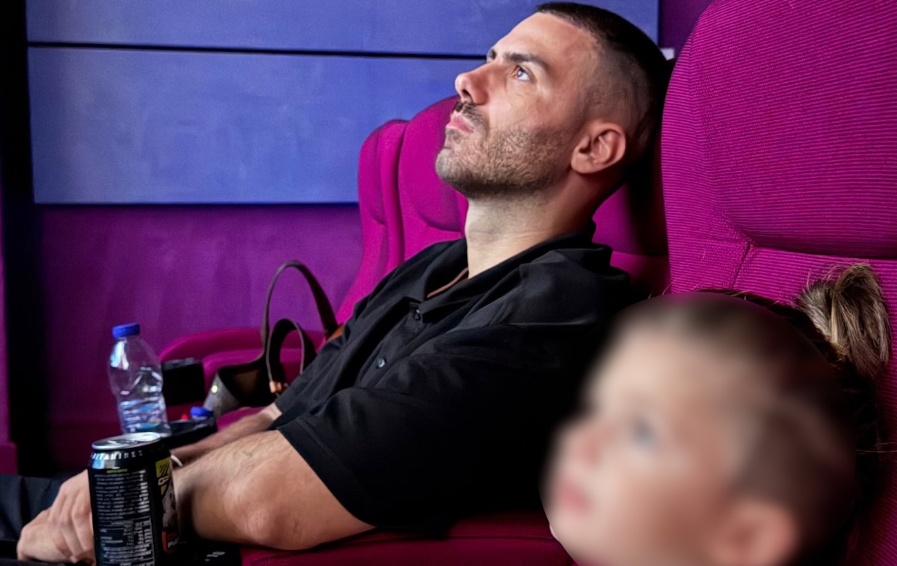 Η Ιωάννα Τούνη φωτογράφισε τον σύντροφό της με τον γιο της σε βραδινή τους έξοδο στο σινεμά