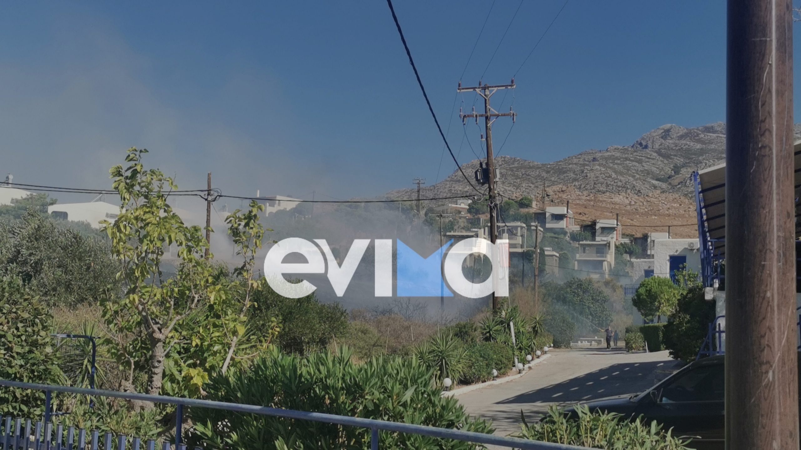 Οριοθετήθηκε η φωτιά στην Κάρυστο: Είχε σταλεί μήνυμα του 112 για ετοιμότητα