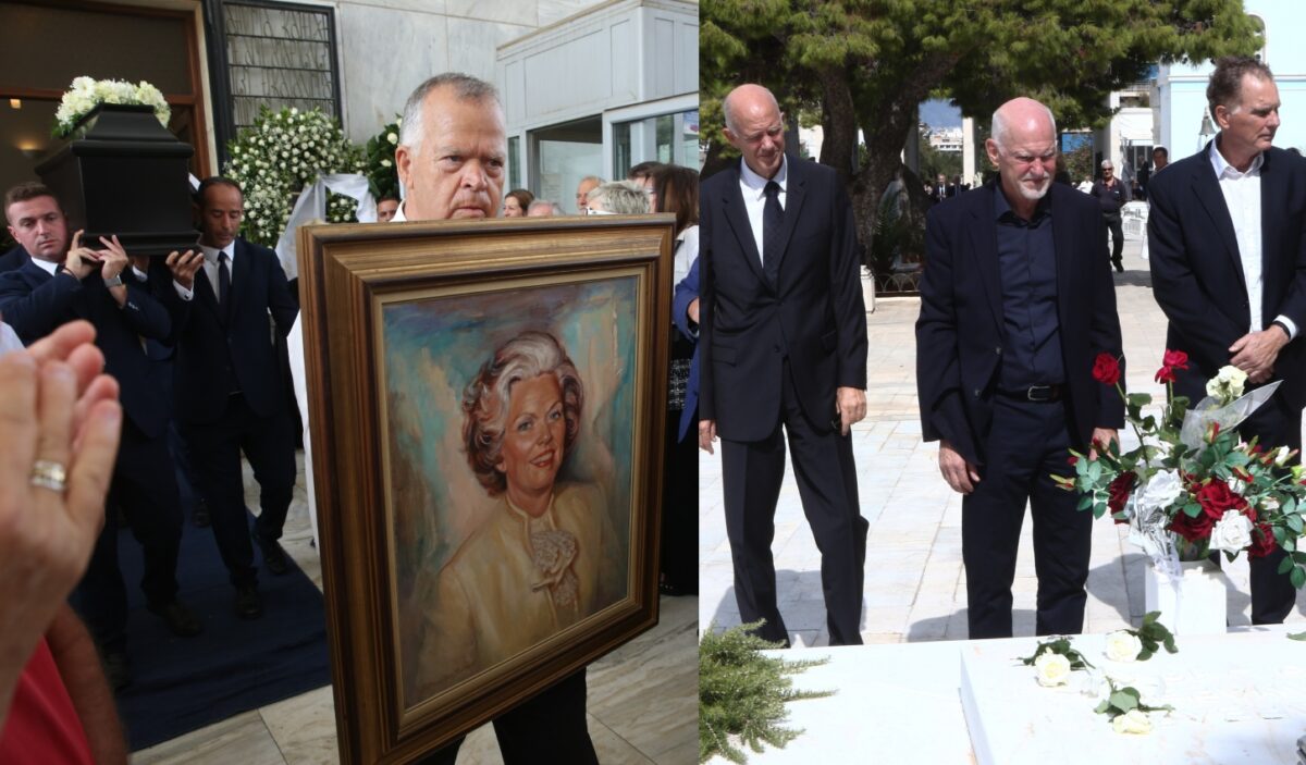 Κηδεία Μαργαρίτας Παπανδρέου: Με συγκίνηση το τελευταίο «αντίο» στην αείμνηστη ακτιβίστρια – «Μαμά, μας έμαθες να αγαπάμε και να αντέχουμε»