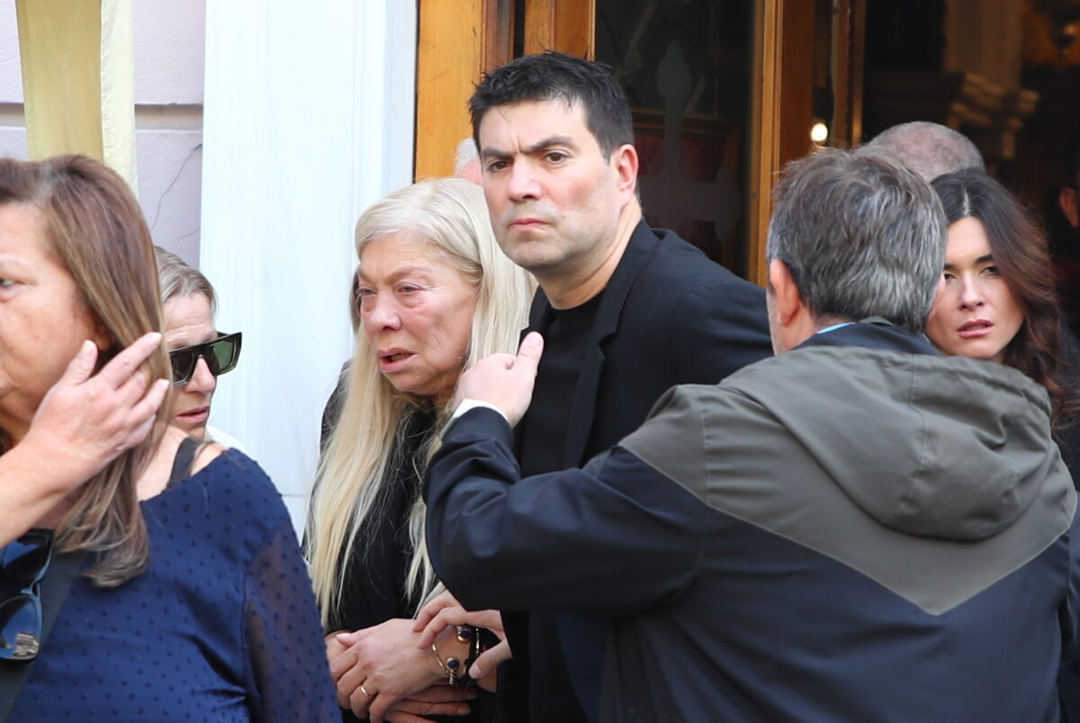 Η Σταματία Μαρκοπούλου και ο γιος της, Χάρης Μαρκόπουλος (ΦΩΤΟ ΝΑΣΟΣ ΣΙΜΟΠΟΥΛΟΣ