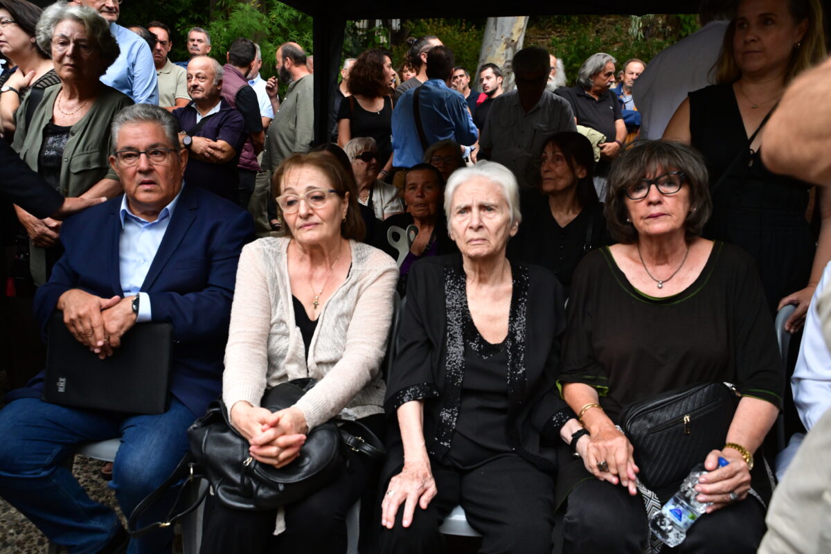 Σπύρος Χαλβατζής, ΚΚΕ, πολιτική κηδεία