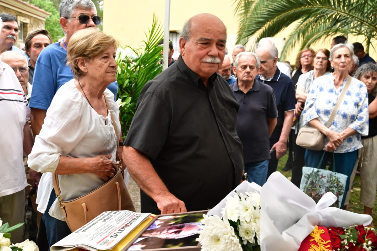 Σπύρος Χαλβατζής, ΚΚΕ, πολιτική κηδεία