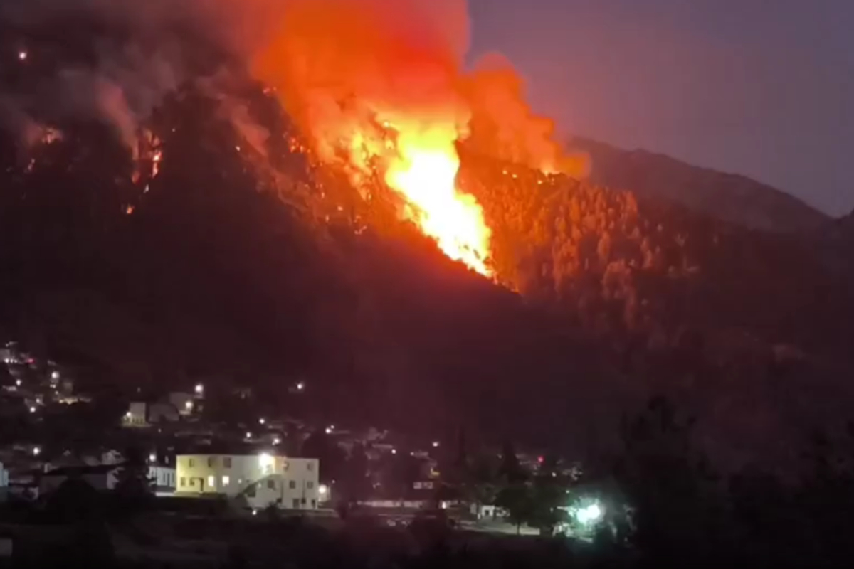 Φωτιά στην Κόνιτσα