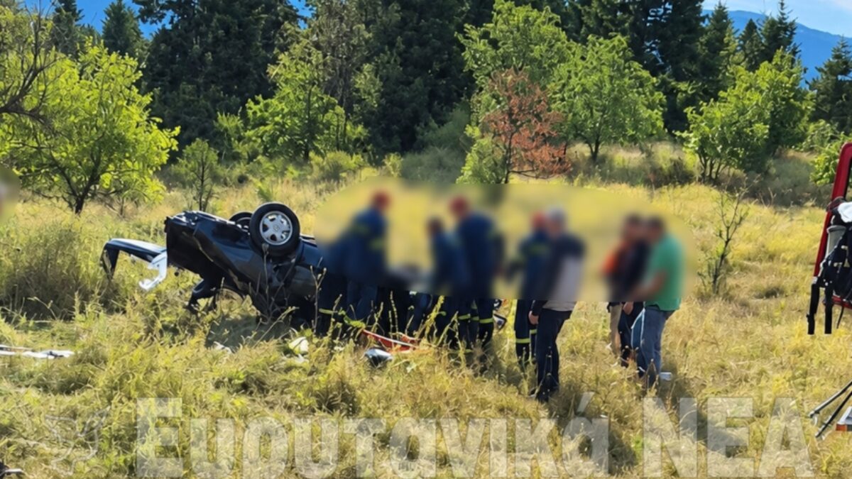 Τροχαίο στην Ευρυτανία