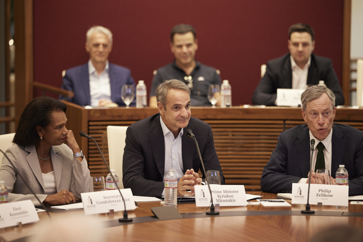 Ο Κυριάκος Μητσοτάκης στη Silicon Valley