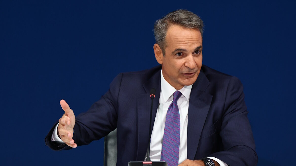 Ο πρωθυπουργός, Κυριάκος Μητσοτάκης στην 89η ΔΕΘ (2025)