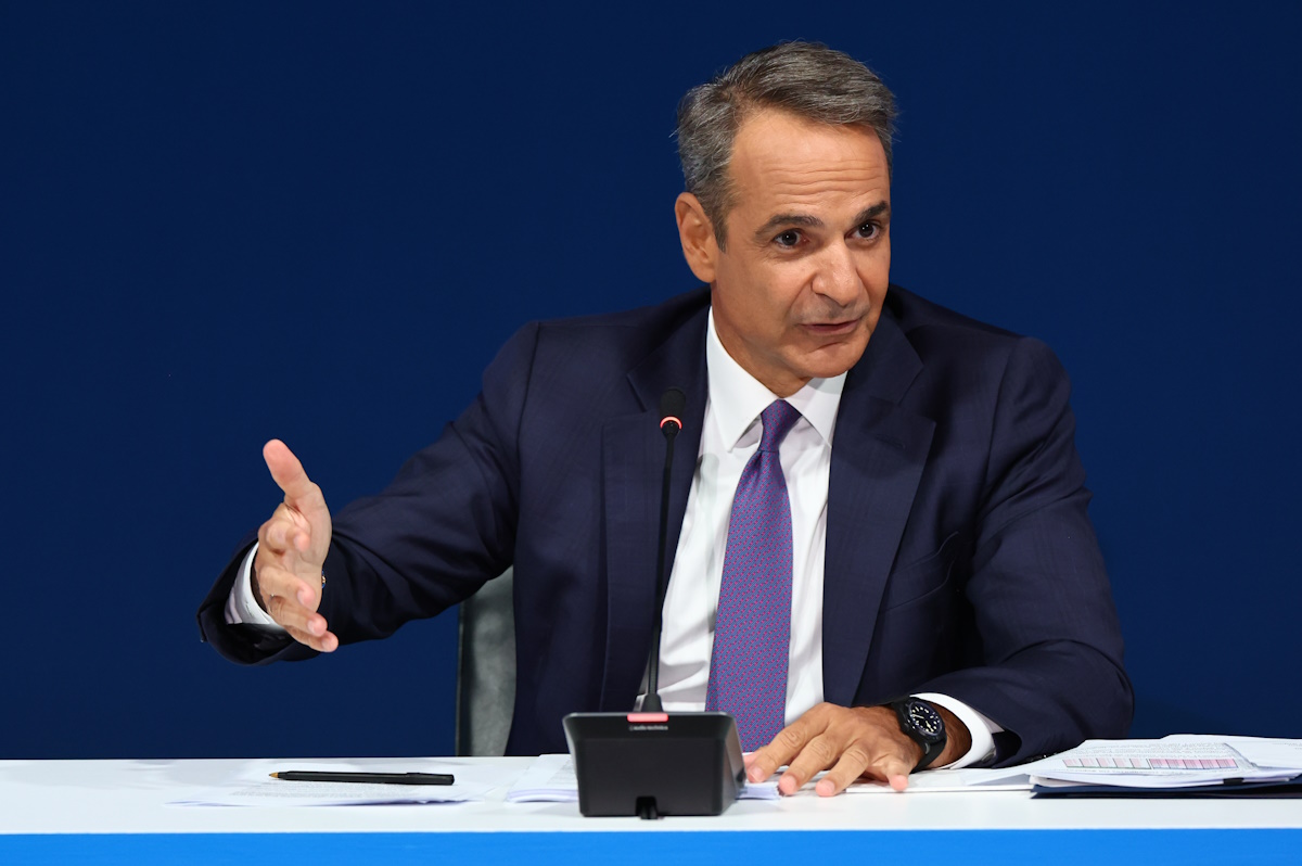 Ο πρωθυπουργός, Κυριάκος Μητσοτάκης στην 89η ΔΕΘ (2025)