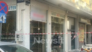 Το σημείο της φονικής έκρηξης στη Θεσσαλονίκη