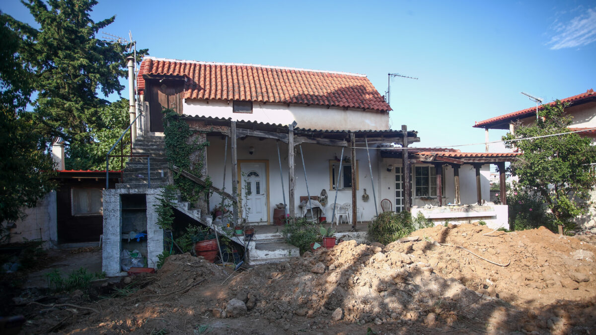 Το σπίτι όπου έμενε η ηλικιωμένη με την κόρη της