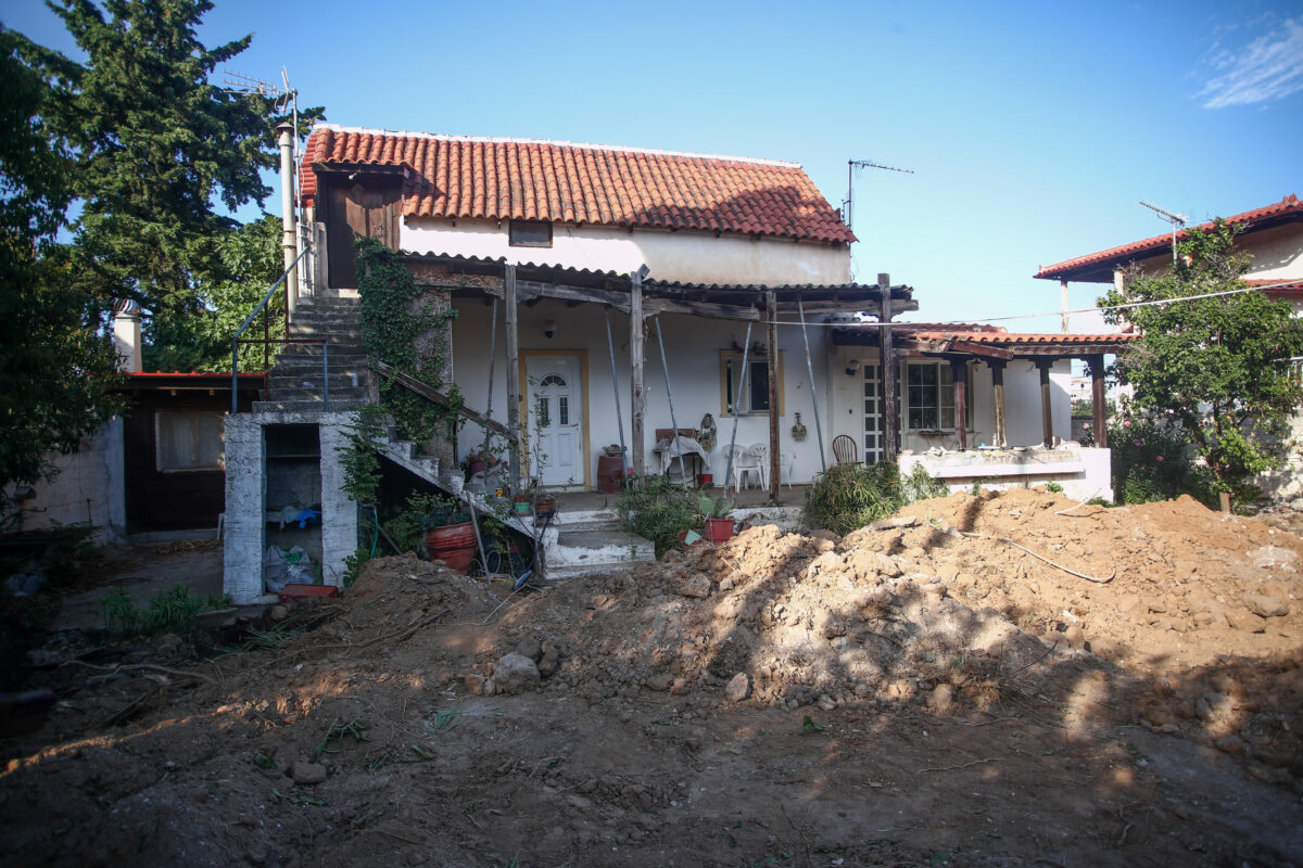 Το σπίτι όπου έμενε η ηλικιωμένη με την κόρη της