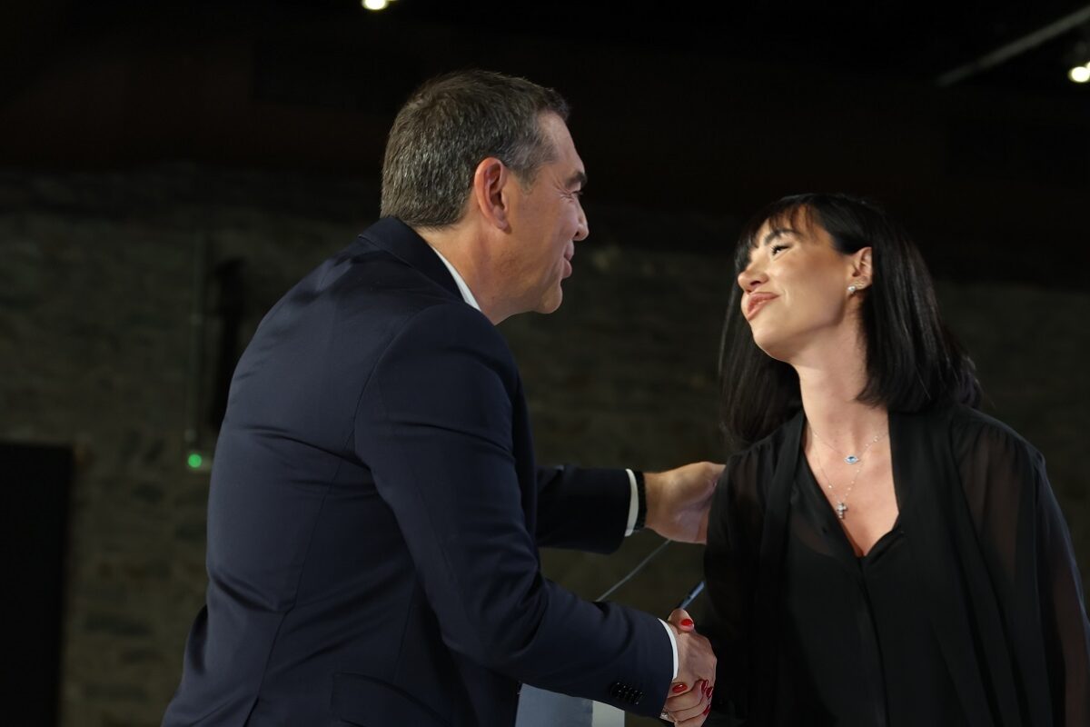 Η Κυβέλη Μάρδα και ο Αλέξης Τσίπρας