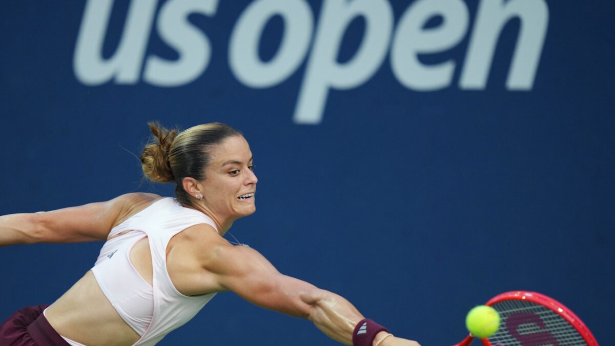 Η Μαρία Σάκκαρη στο US Open (ΦΩΤΟ AP Photo