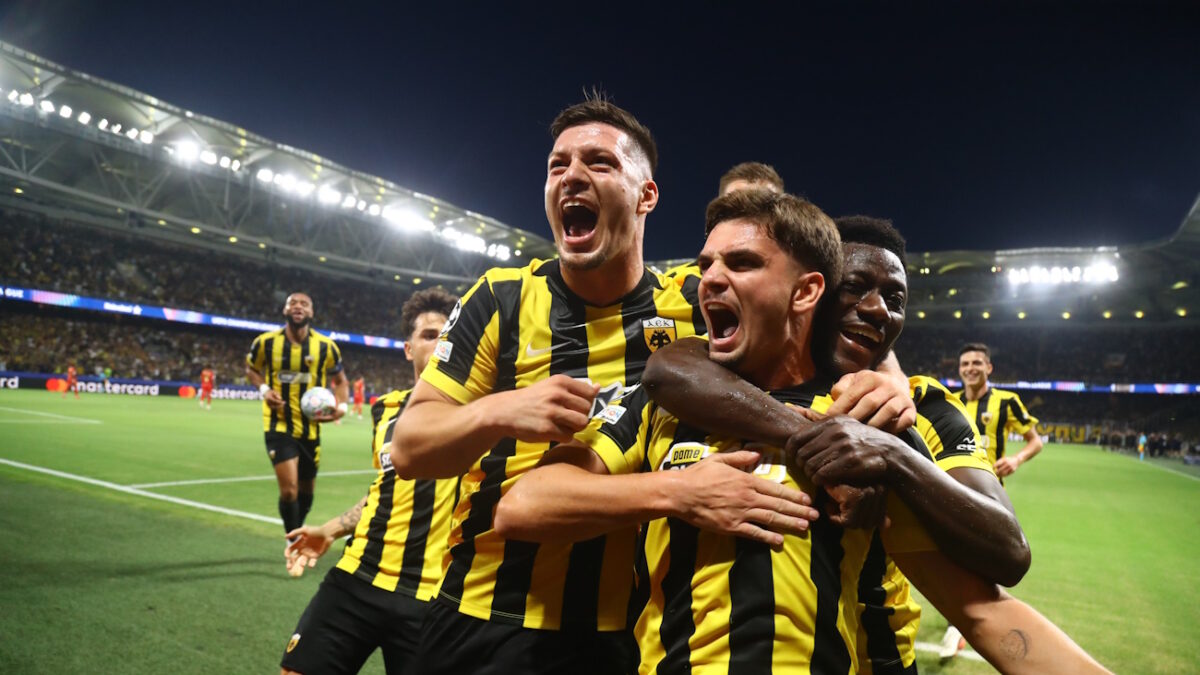 ΑΕΚ – ΛΑΣΚ 1-0: Μάριν και Μπρινιόλι έδωσαν στην Ένωση τη νίκη στην πρεμιέρα της League Phase του Champions League