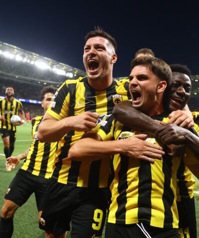 ΑΕΚ – ΛΑΣΚ 1-0: Μάριν και Μπρινιόλι έδωσαν στην Ένωση τη νίκη στην πρεμιέρα της League Phase του Champions League